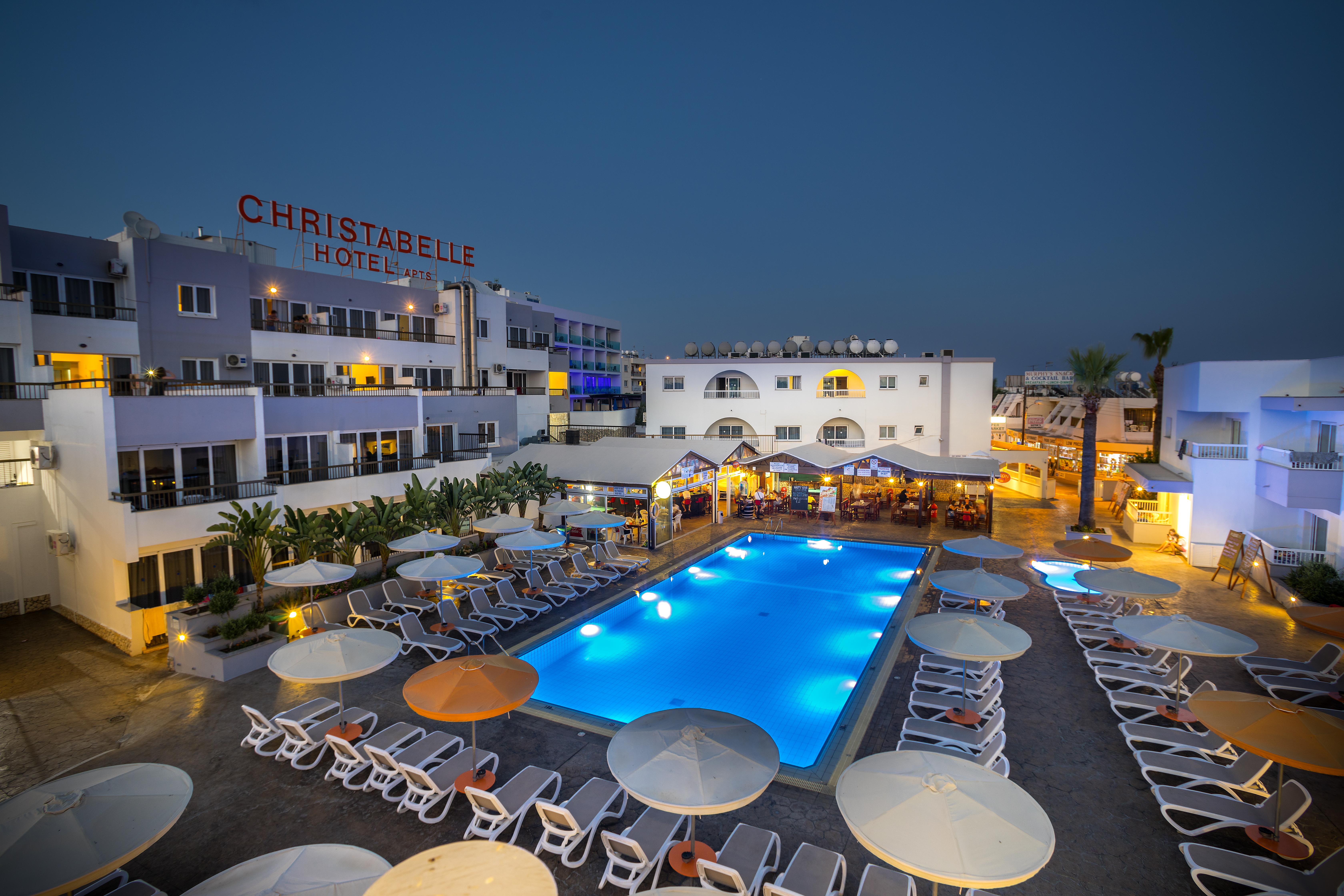 Christabelle Hotel Apartments Ayia Napa Exterior foto